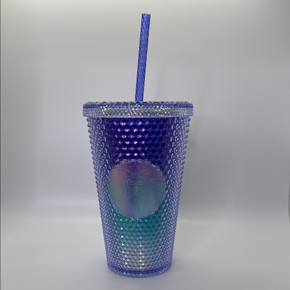 Starbucks Iridescent Purple and Teal Tumbler